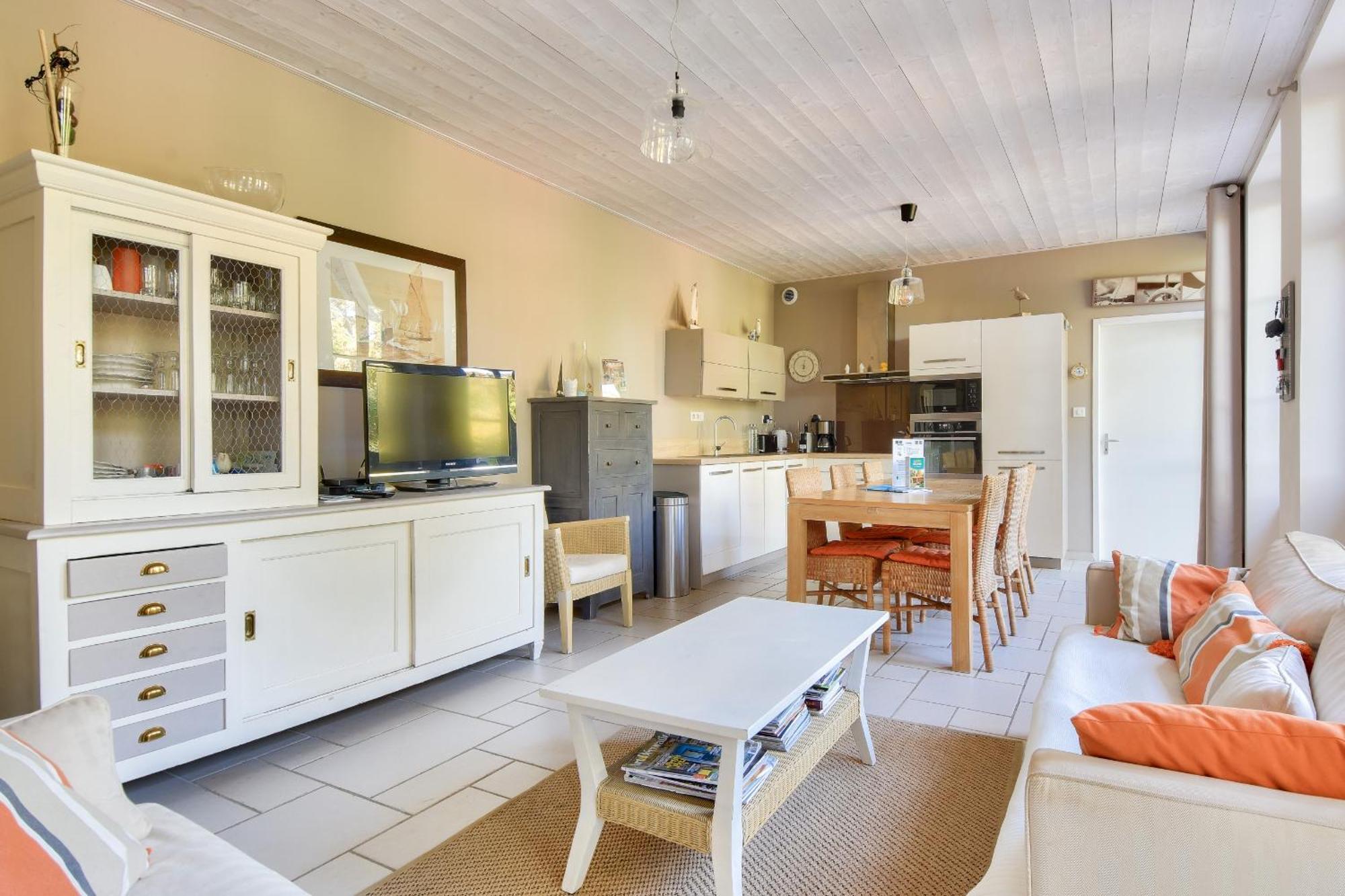 Villa Traditionnelle Pour 8 - 550M De La Plage ノワールムーティエ エクステリア 写真