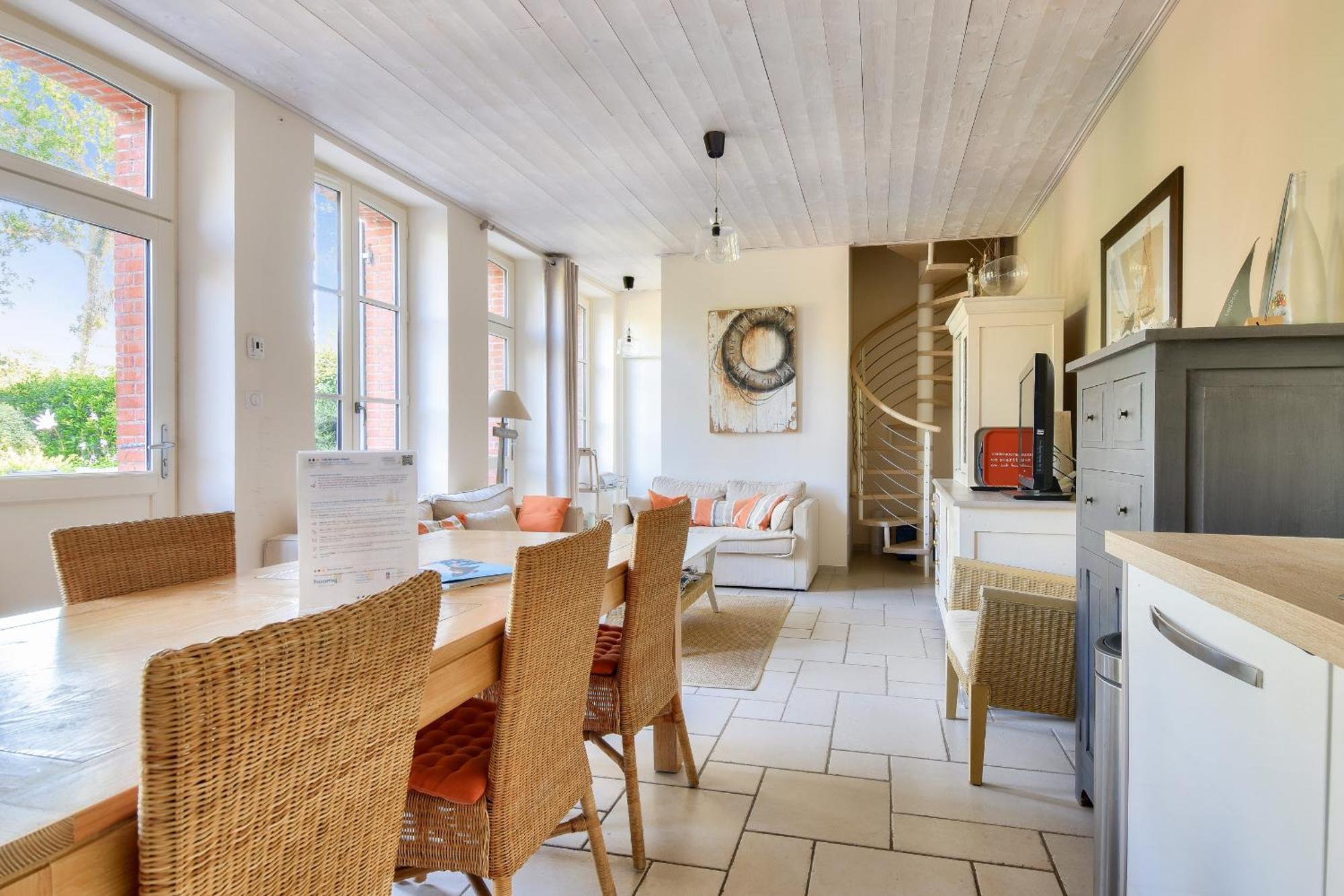 Villa Traditionnelle Pour 8 - 550M De La Plage ノワールムーティエ エクステリア 写真